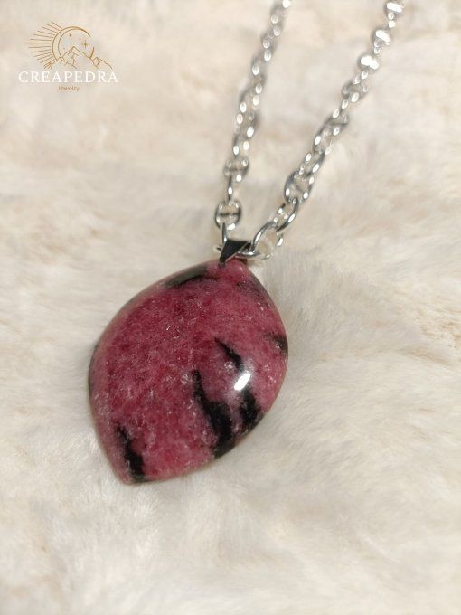 Collier Rhodonite A+