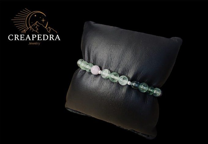 Bracelet élastique Fluorite