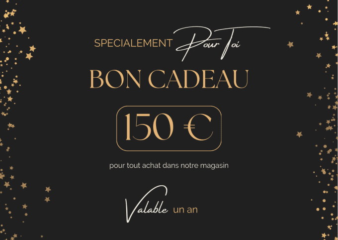 Carte cadeau 150€