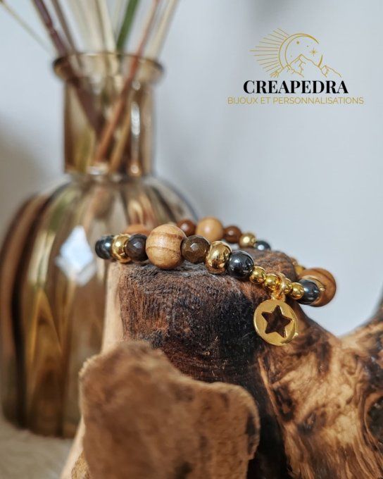 Bracelet aromathérapie  - Etoile